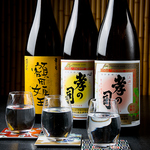 日本酒、焼酎、ワインなどもラインナップ！お料理と合わせてお楽しみください。