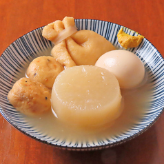 おまかせおでん3種盛り合わせ