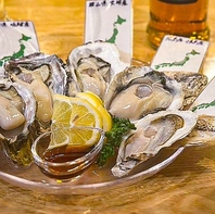 牡蠣の食べ比べがおすすめ！