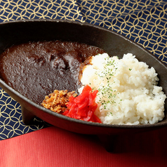 牛若丸の牛すじカレー