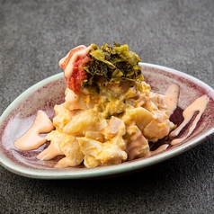 明太子と高菜のポテトサラダ