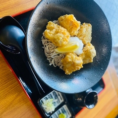 鶏天おろしそば(温/冷)