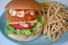 アジアンフィッシュバーガー