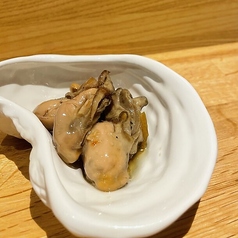 牡蠣のオイル漬け