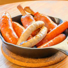 ソーセージ盛り