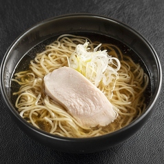 焼鳥屋の鶏だし塩ラーメン