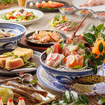 新鮮食材を使用した当店自慢の創作料理を心行くまでお楽しみください！宴会,飲み会,女子会に