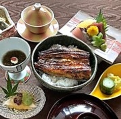 旬菜うなぎ御膳 (夜・土日祝は+500円)