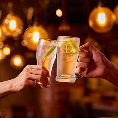 リーズナブルなドリンクは500円～