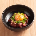 料理メニュー写真&nbsp;名物！ラムユッケ