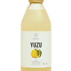 KIMINO スパークリングジュース ゆず / KIMINO sparkling juice (yuzu)