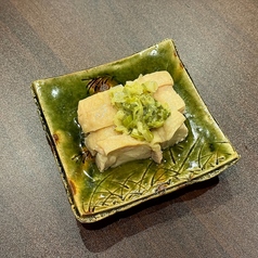 細切り豆腐の和え物