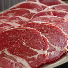 生ラムジンギスカンdiner18 ダイナーイッパチのコース写真