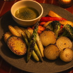季節野菜のグリルバーニャカウダ