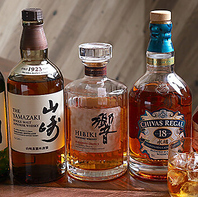 定番ドリンクを幅広く取り揃えています◎