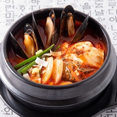 ムール貝のカレースンドゥブ