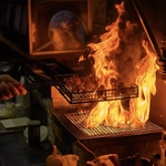 九州でメジャーなグルメ炭焼き！！見て良し味良しの炭焼きを提供いたします！
