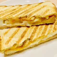 【ホットサンド】ハムチーズエッグ