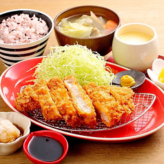 かみこみ豚のとんかつお盆150ｇ・食べる野菜味噌汁付き