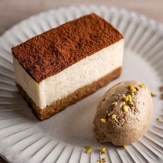 珈琲店のティラミス