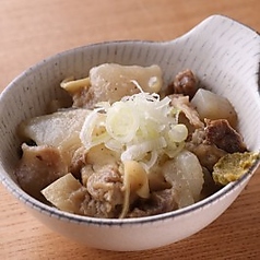 牛もつ塩煮込み