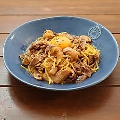 すき焼き風パスタ