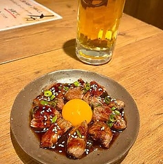 豚さがりユッケ