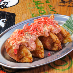 自家製エビタルタル餃子