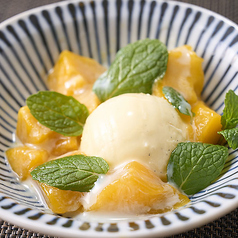 マンゴー＆バニラアイス