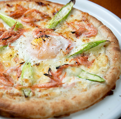 駿河湾産　桜エビとアスパラのビスマルク