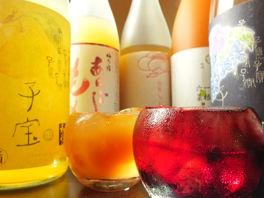 果実酒も充実の品揃え!!
