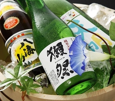 美味しい日本酒をちょっとずつ飲み比べの写真