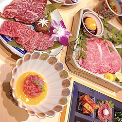 焼肉 WAGYU SHICHIRAN ワギュウシチランのコース写真