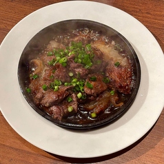 サガリの鉄板カットステーキ