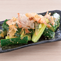 かち割り梅塩胡瓜