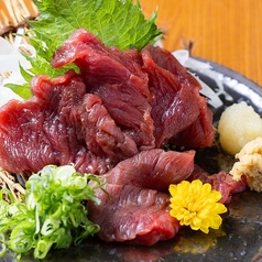 馬肉 赤身刺し