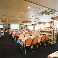 180人迄貸切可能な結婚式二次会会場