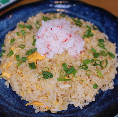 かに炒飯