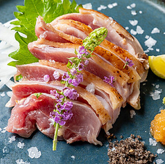 450日親鶏もも肉タタキ