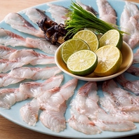 産地直送の海鮮などを