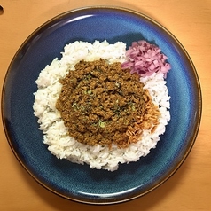 粗挽き牛肉のスパイスキーマ