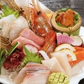 料理メニュー写真&nbsp;お造り七種盛合せ（一名盛り）