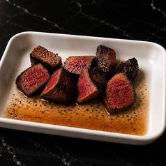 宴名物 フィレ肉の陶板ステーキ