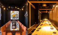 個室・テーブル席で貸切・団体予約に対応！