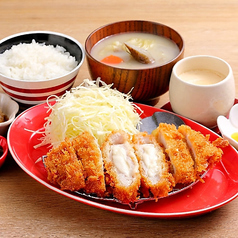 かみこみ豚のチーズとんかつお盆150ｇ・食べる野菜味噌汁付き