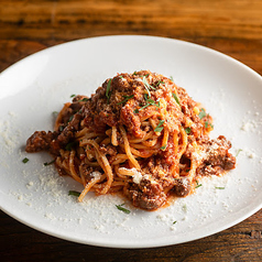 燻製チーズのボロネーゼ