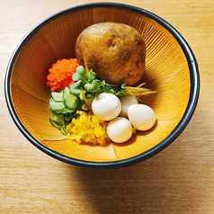 混ぜて食べるあったか明太ポテトサラダ