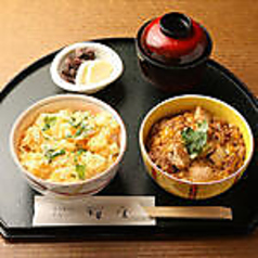 ミニえびかきあげ丼/ミニ親子丼