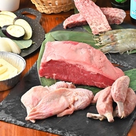 ステーキ＆海鮮も楽しめるビアガーデンBBQ堪能コース