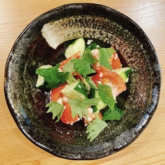 生野菜の自家製塩麹和え